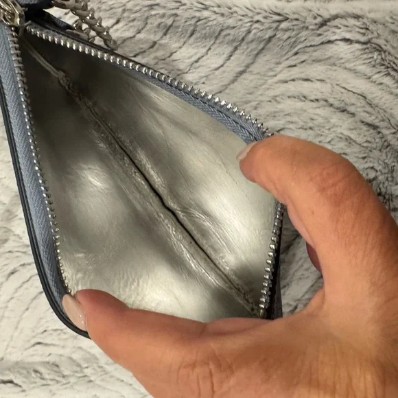 Stylish Blue Chain Belt / Crossbody Bag - Picture 3 of 3